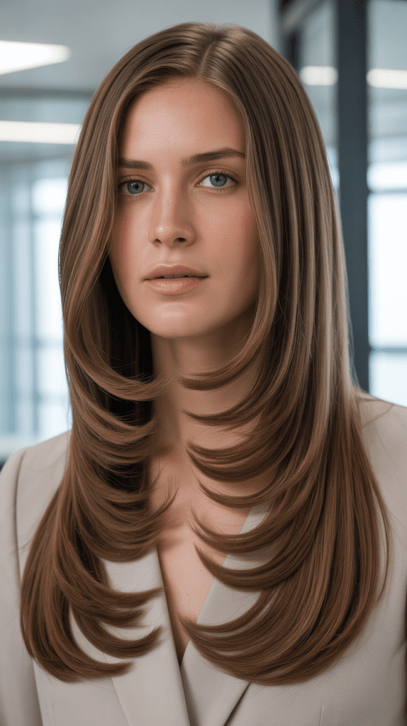 Sleek and Polished U-Shape Layers