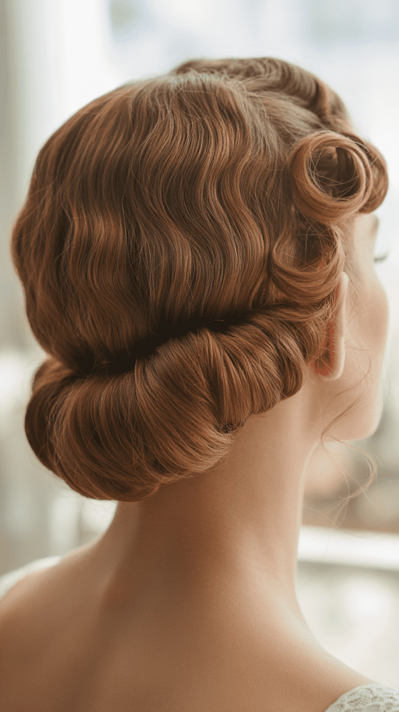 Gibson Tuck with Curls