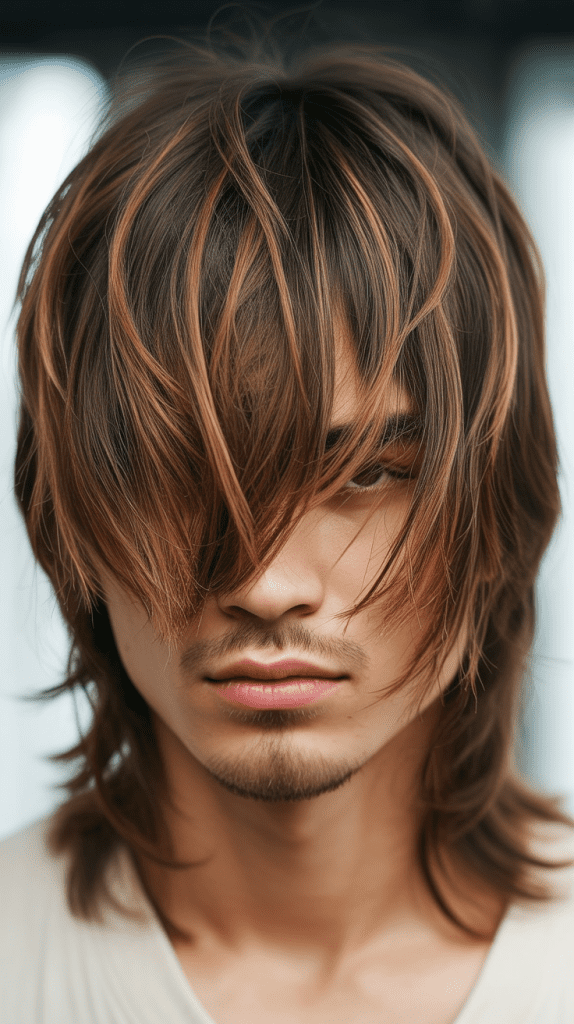 Caramel Highlights with Fringe/Bangs