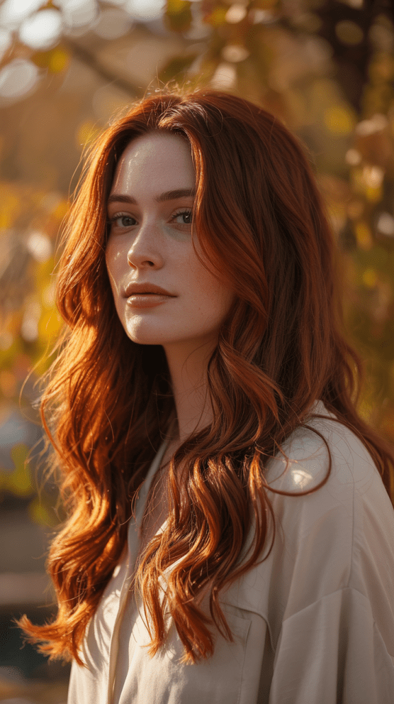 Auburn with Copper Highlights