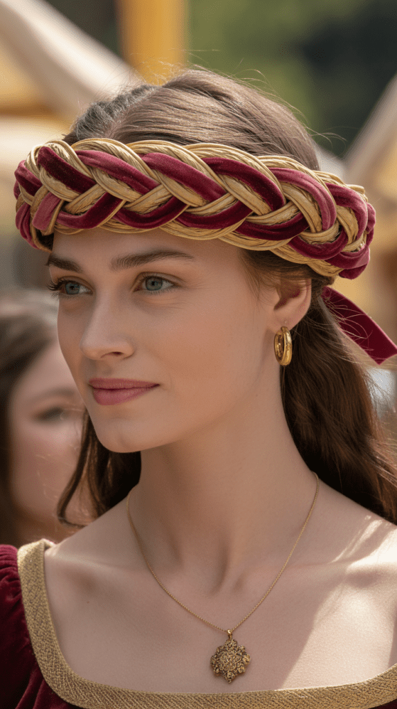 Wrapped Ribbon Coronet