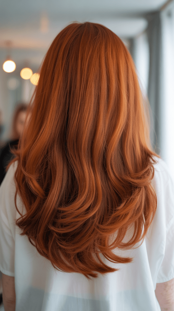 U-Shape Layers with Red Tones