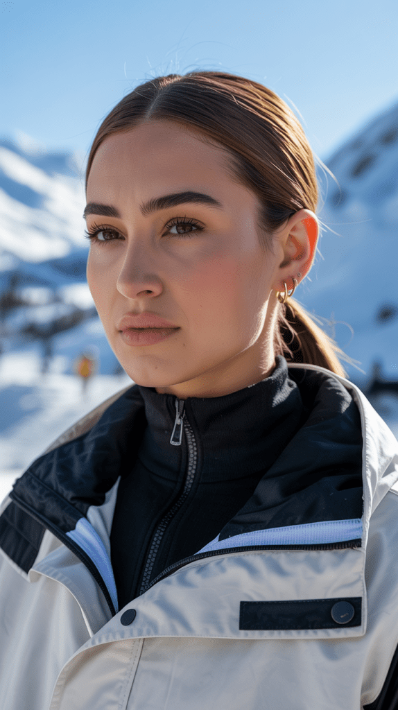 Slicked Back Low Ponytail