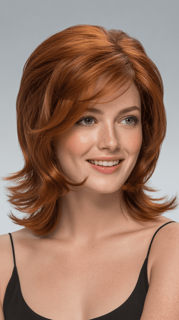 Layered Cut with Flipped Ends