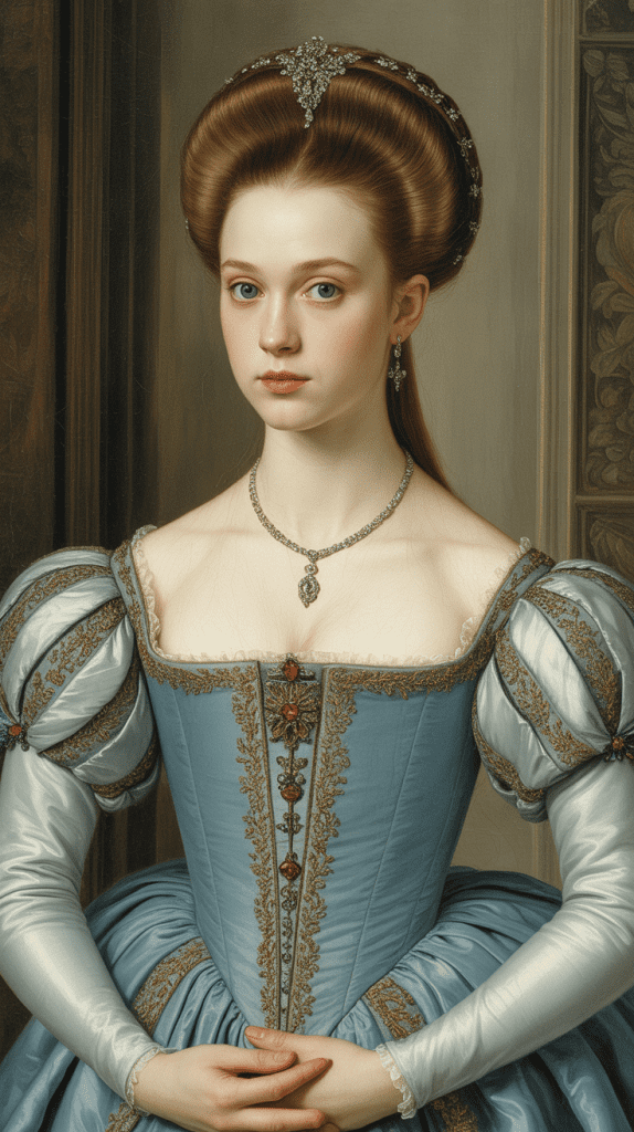 The Elizabethan Heart-Shaped Hairline