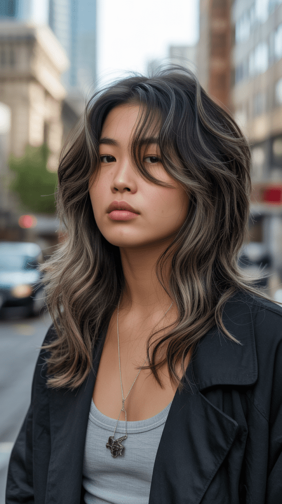 Long Shag with Face-Framing