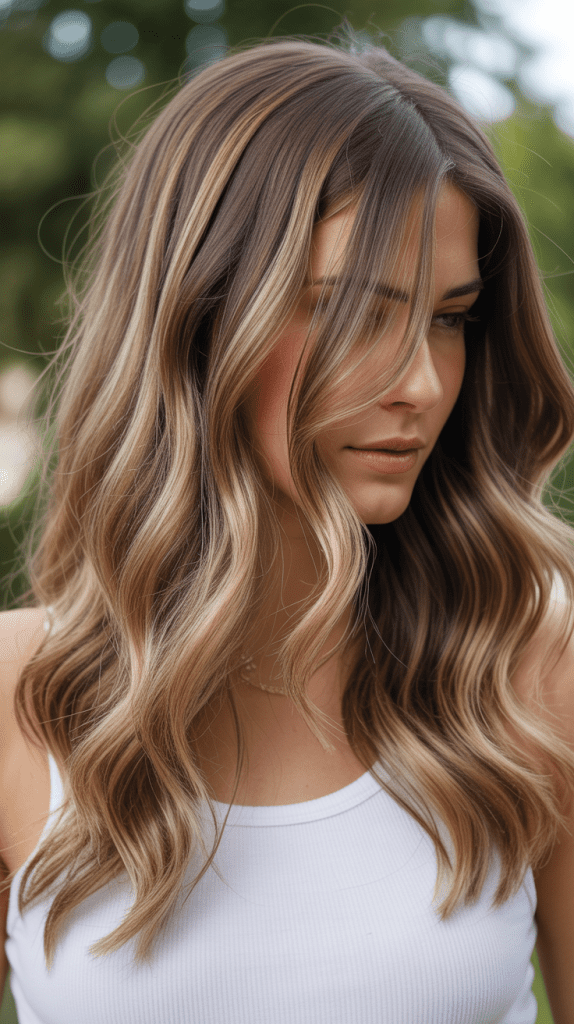 Caramel Bronde Highlights