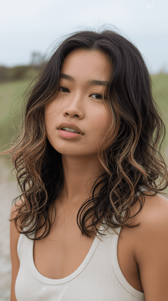 Textured Beach Wave Layers