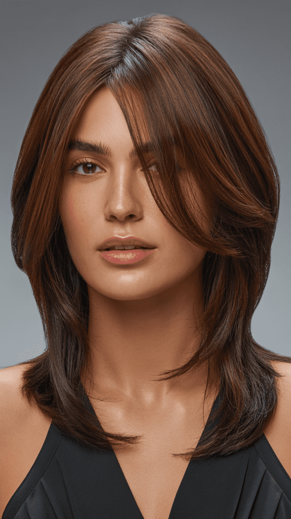 Layered Cut with Sleek Styling