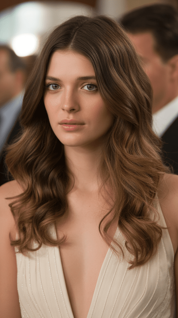 Caramel Highlights for Loose Waves