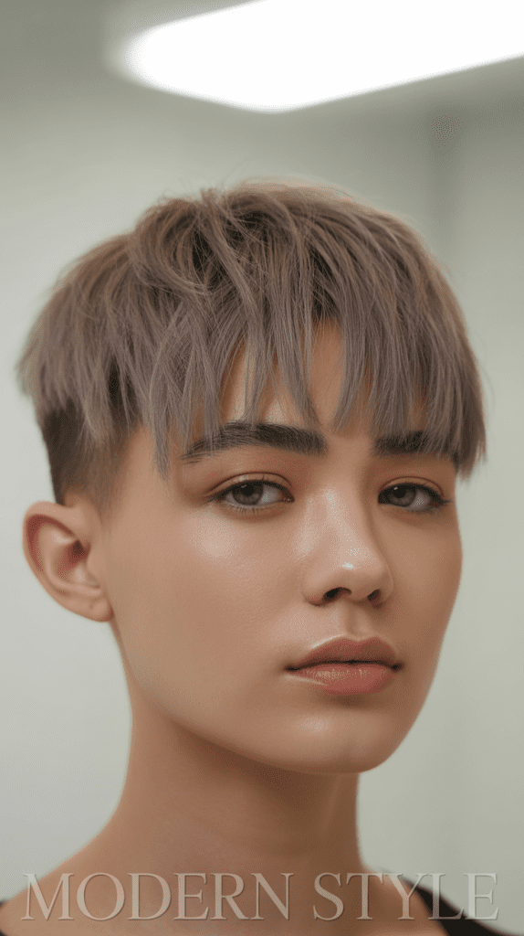 The Textured Crop with Fringe