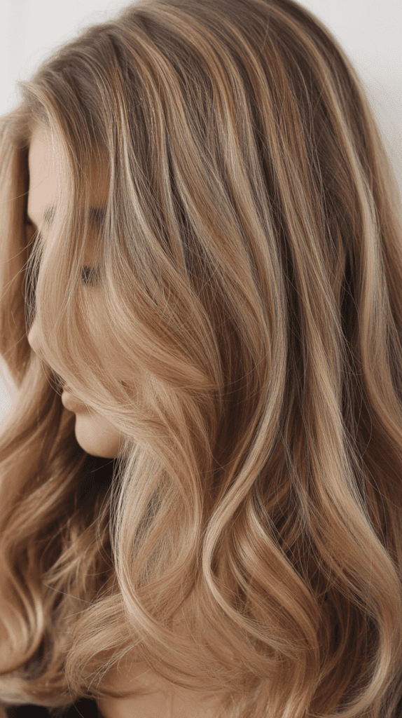 Dirty Blonde with Dark Blonde Lowlights