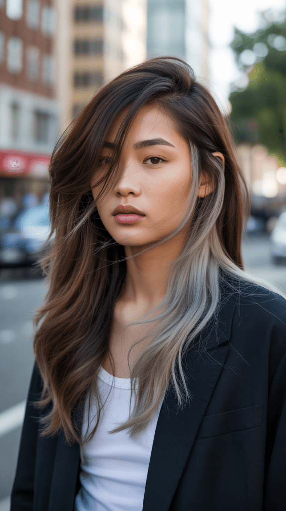 Asymmetrical Long Layers