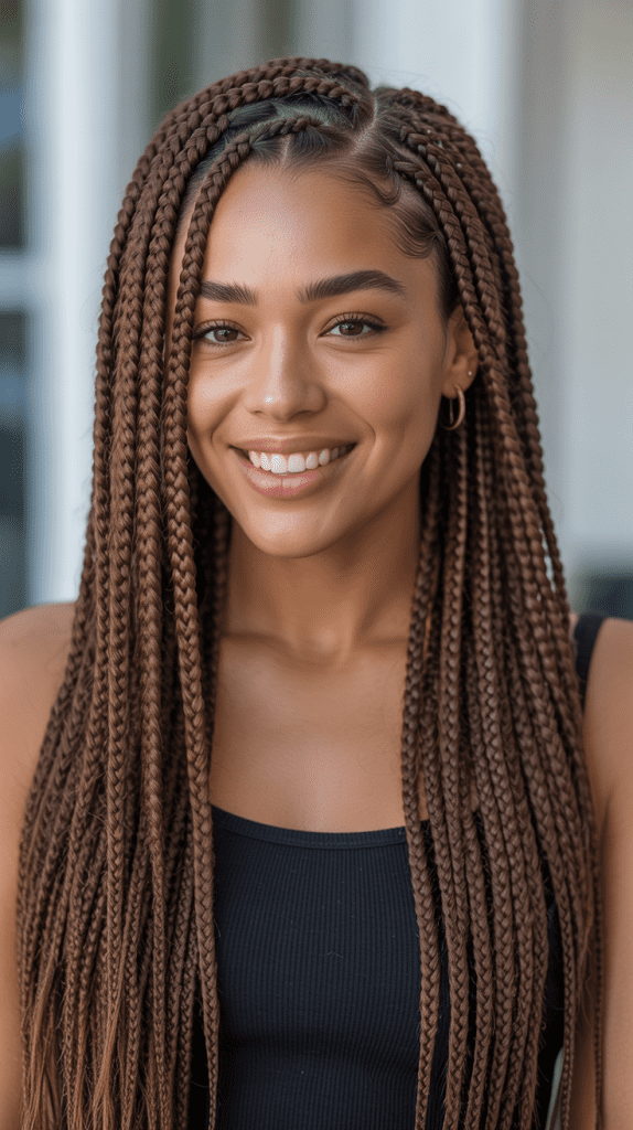 Knotless Box Braids