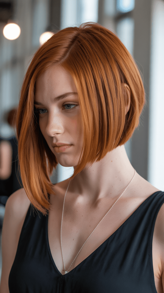 The Inverted Bob with Dramatic Graduation