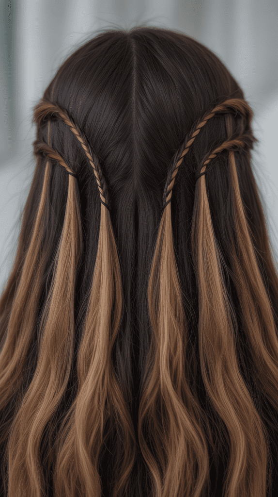 Subtle Ribbon Highlights Throughout