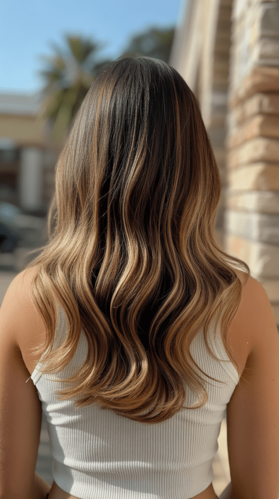 U-Shape Cut with Balayage