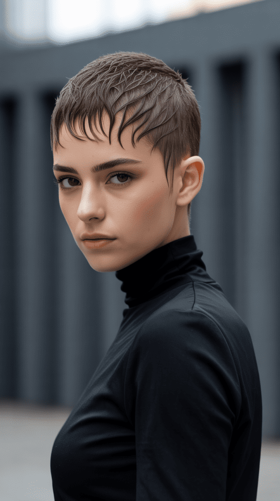 The Micro Fringe Pixie