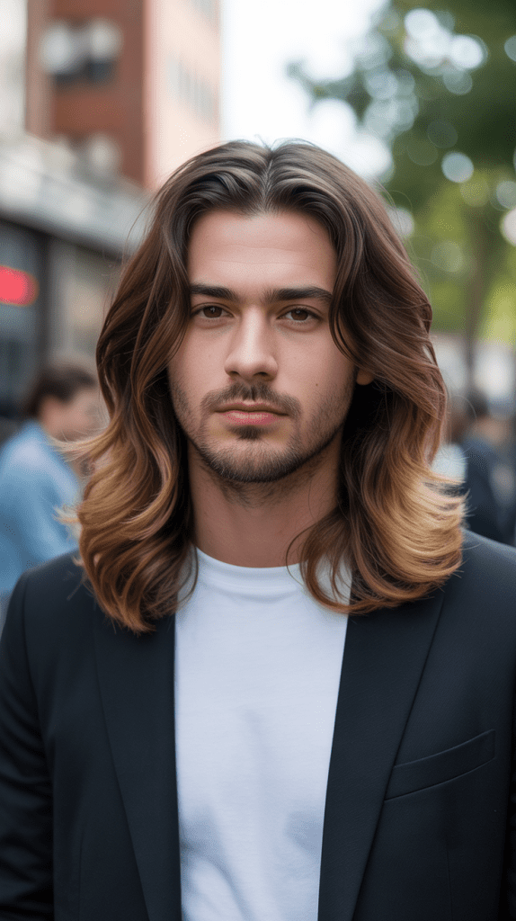 Caramel Ombré Effect