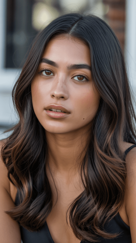 Espresso Black with Subtle Brown Undertones