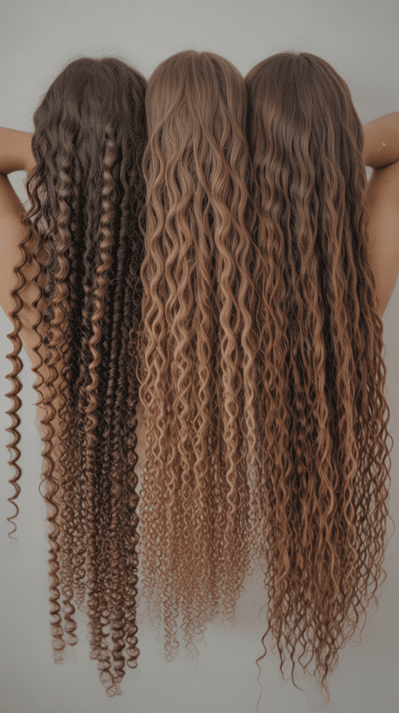 Managing Different Curl Patterns in One Head