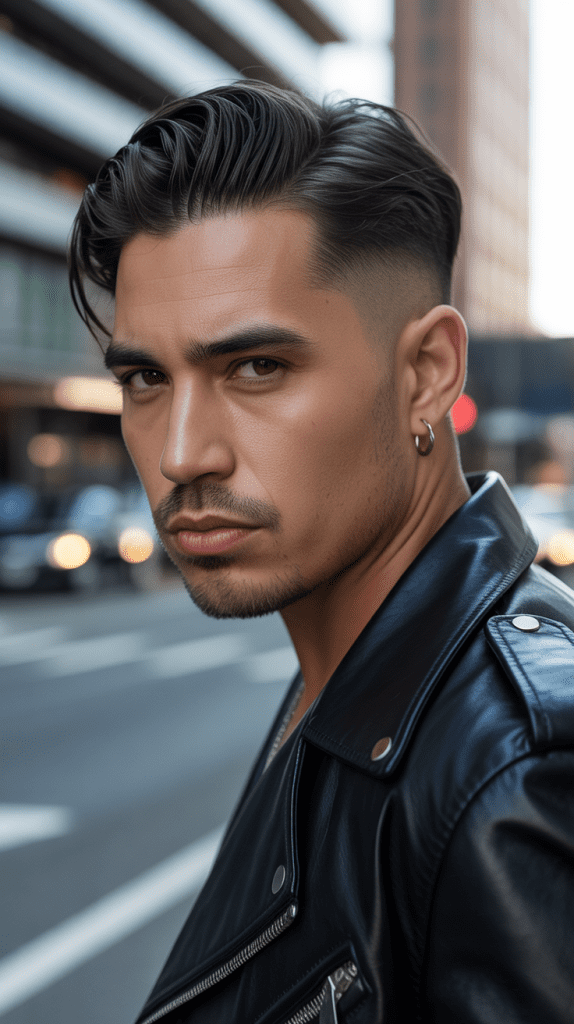 The Slicked Back Undercut