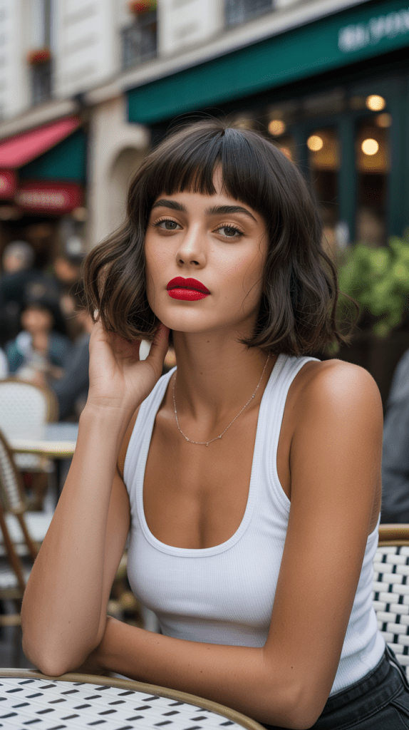 The French Bob with Micro Fringe