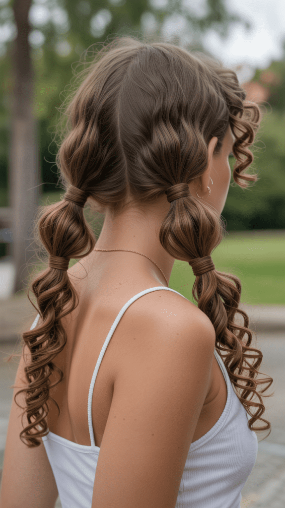 Double Twisted Half Up