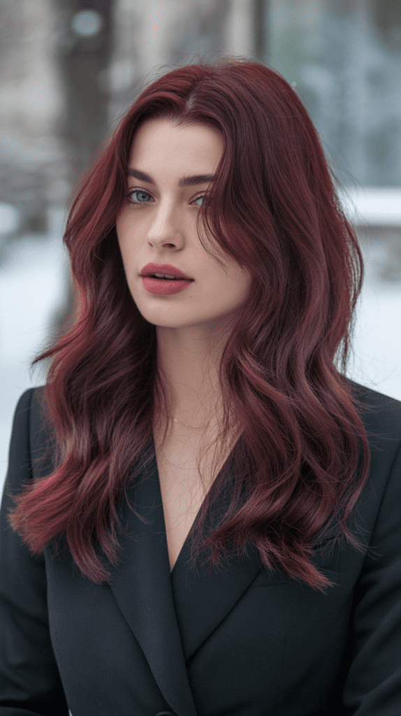 Burgundy Brunette