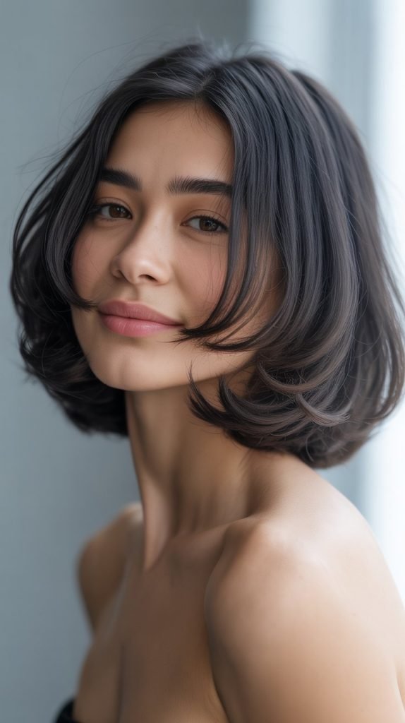 26. Butterfly Layers for Heart-Shaped Faces