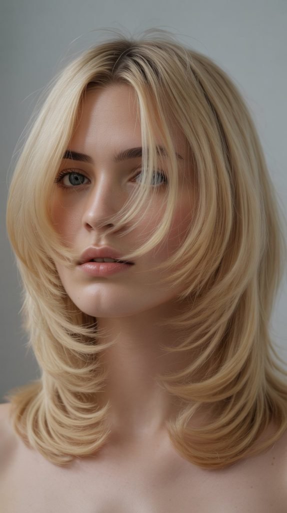 Classic Butterfly Cut with Face-Framing Layers