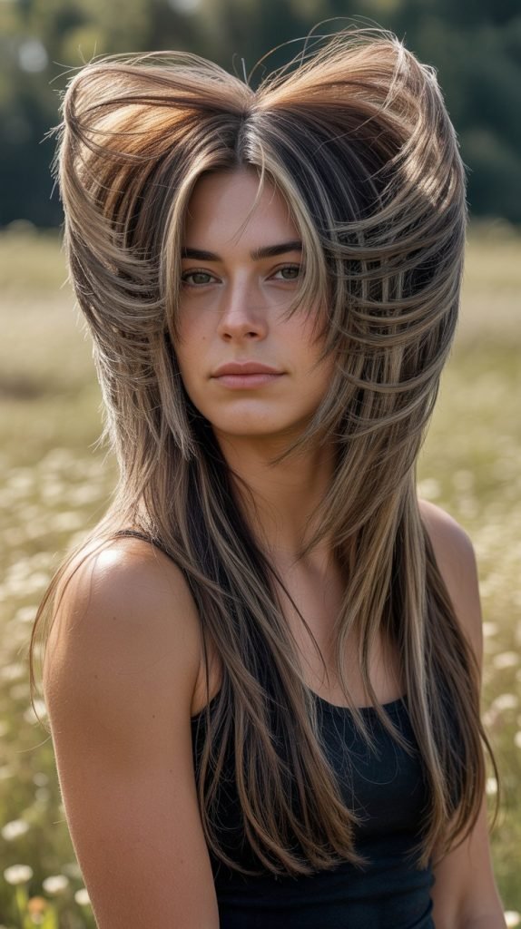 Butterfly Cut for Thick Hair