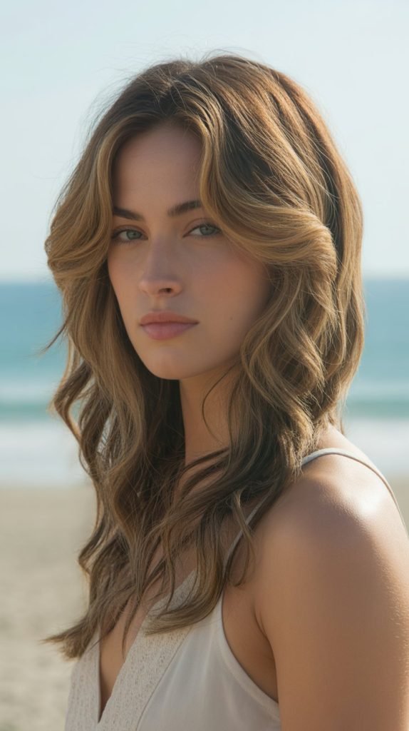 23. Butterfly Cut for Wavy Hair