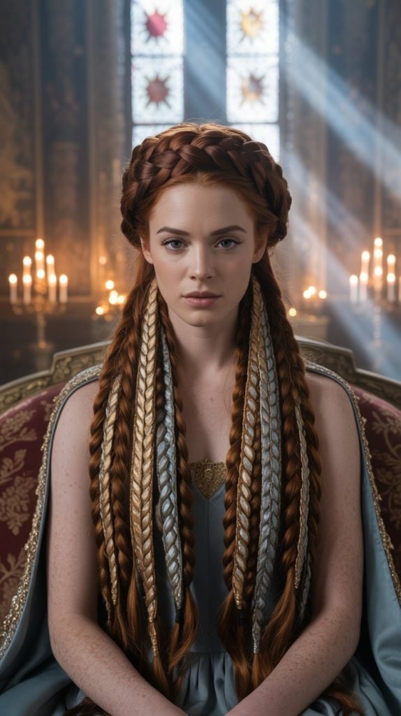 15. Triple Strand Crown Weave