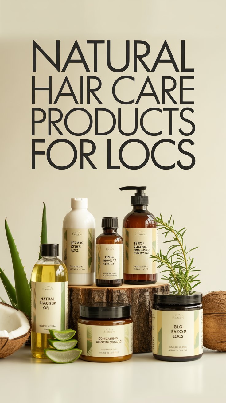 Natural Hair Care Products for Locs