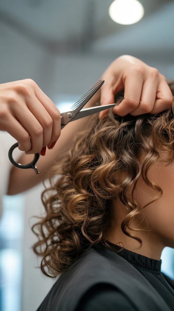 The Scrunching Cut Technique