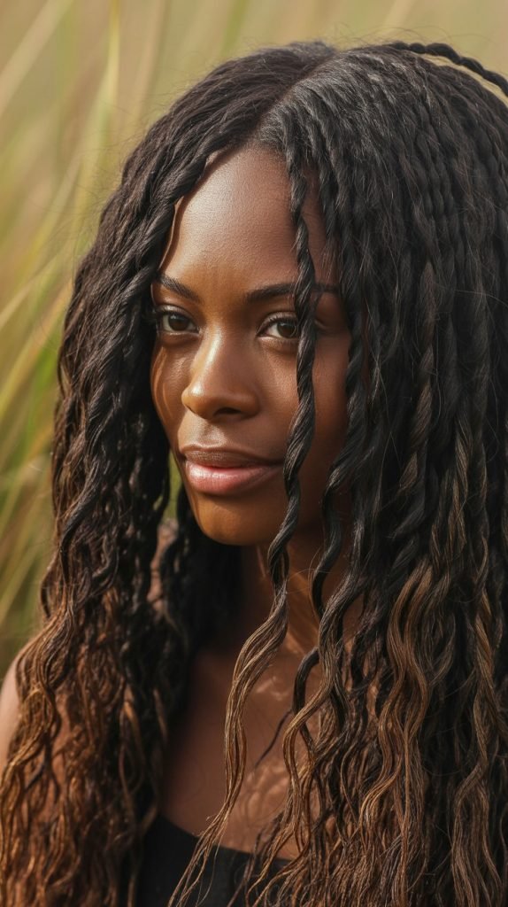 10. Long Layers with Textured Ends