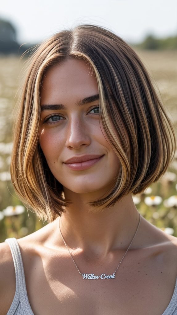  Long Bob with Babylights