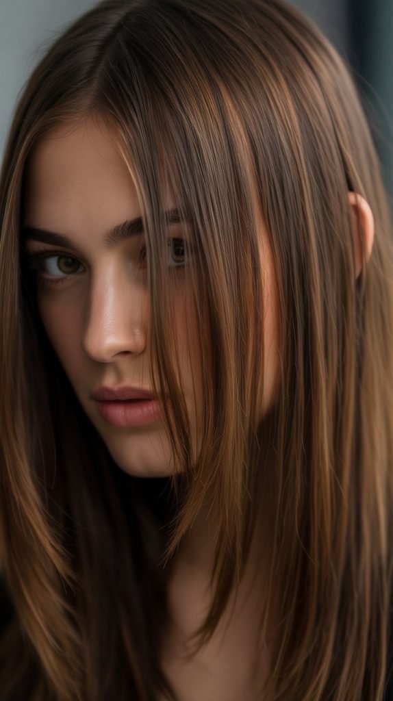 Caramel Highlights with Keratin Treatment