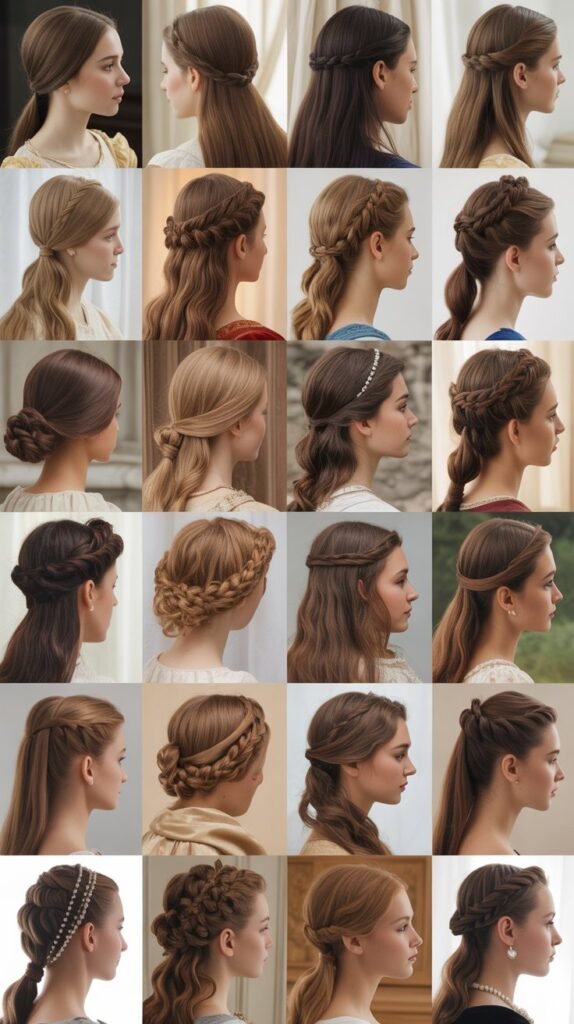 Center Part with Smooth Sides