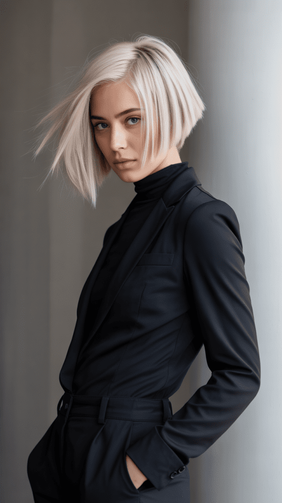 Asymmetrical Shag Bob