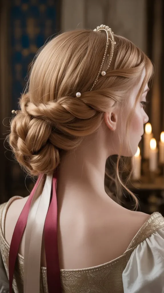 The Wrapped Low Chignon