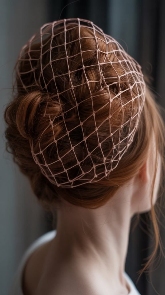 19. The Netted Caul Updo