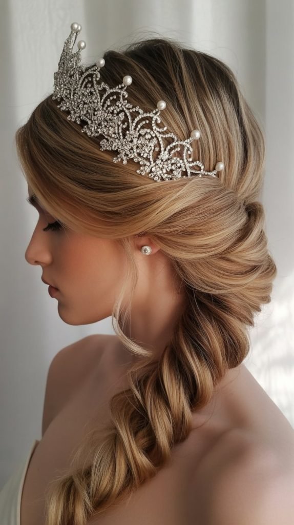 The Asymmetrical Twist with Side Crown
