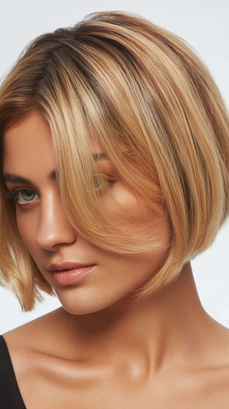 Short Blonde Hair with Lowlights Looks to Try