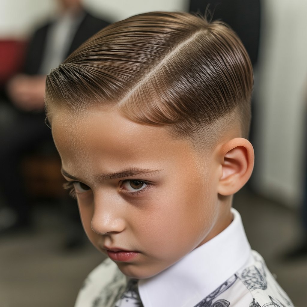  Slicked Back Undercut