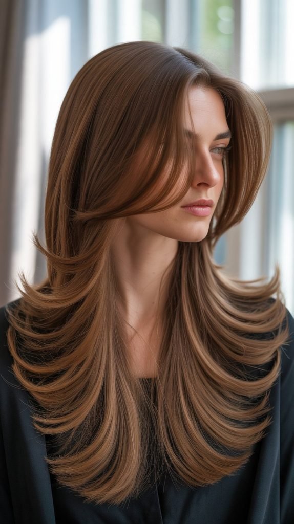 Butterfly Haircut for Thick Hair