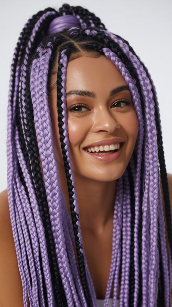 19. Yarn Braids