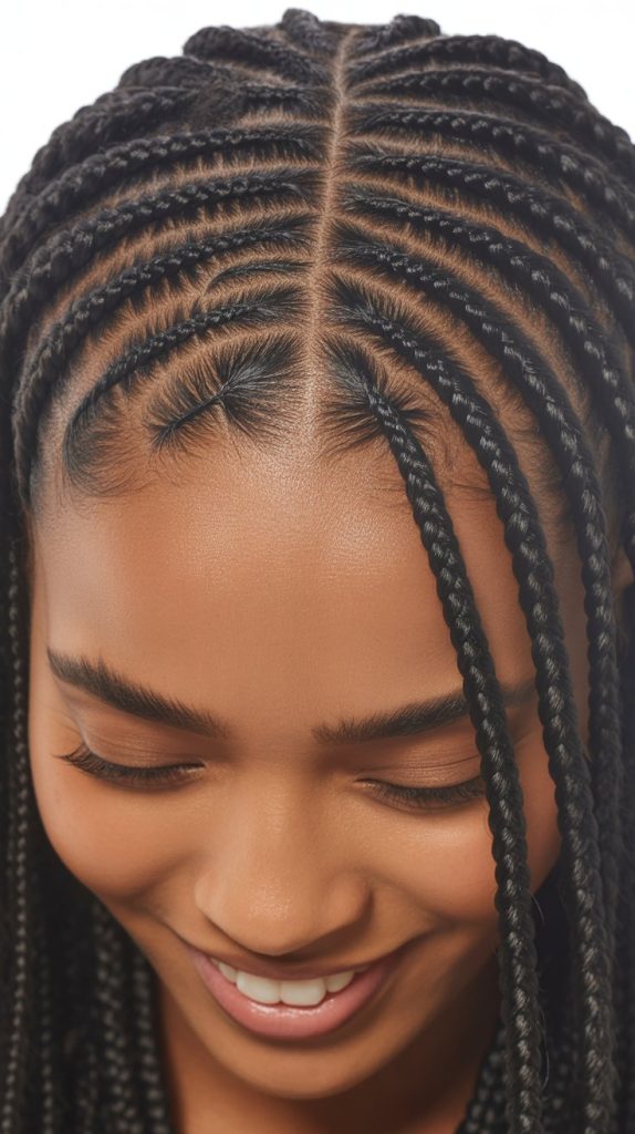 6. Feed-In Braids