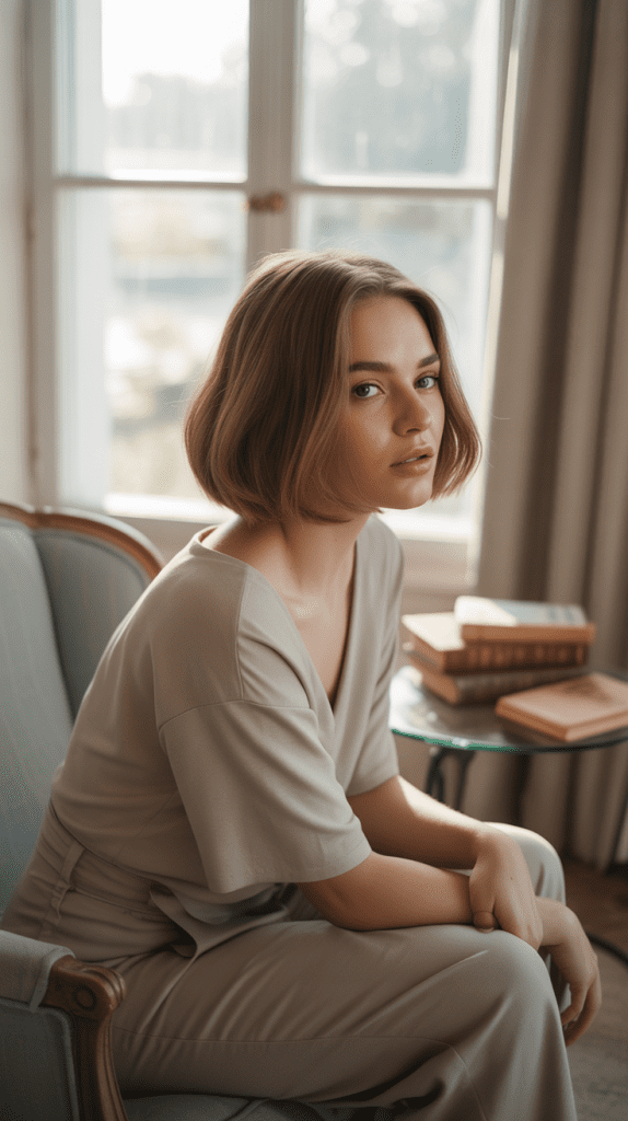 Effortless Angled Bob